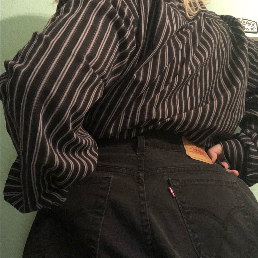 Authentic Levi Black Jeans